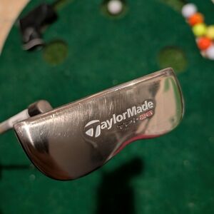TaylorMade Silver and Red Golf Putter
